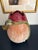 Vintage Majolica Bird Water Lily Vase Chinese Ceramic 10''h For Sale - Image 12 of 14