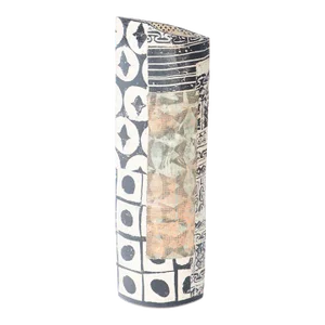 A Tall Ceramic Vase by Anette Wandrer, Germany, C. 2000.