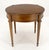Wood Heritage Henredon Round Fruitwood Lamp Side Table on Tapered Legs MINT For Sale - Image 7 of 13
