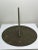 1 Fascinating Antique English Georgian Architectural Exceptional Bronze Garden Round Sundial Top With Gnomon Timepiece....