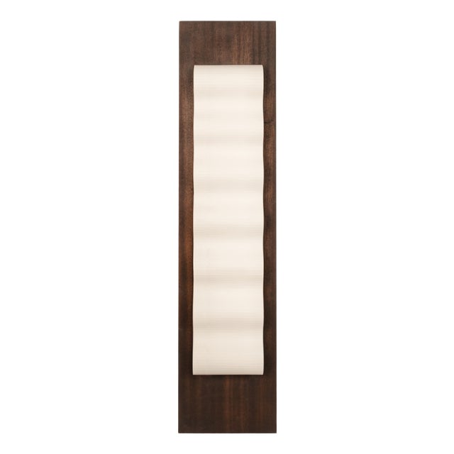 Frame Slim Wood L Wall Light by Violaine d'Harcourt For Sale