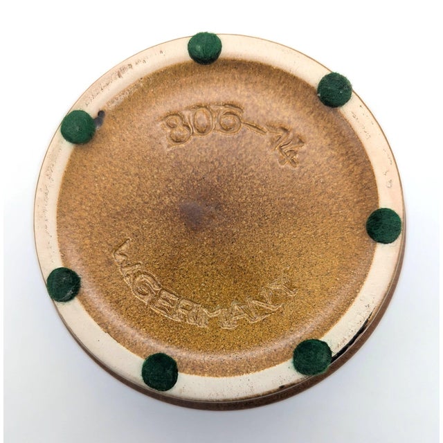 Mid Century Sheurich Keramik #806-14 Fat Lava Planter or Cachepot For Sale - Image 11 of 11