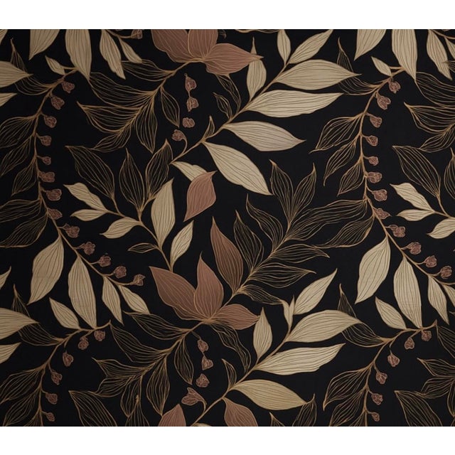 WallBlush Botanical Wallpaper, Full Designer Set For Sale