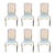 Set of Six Design Institute America Ostrich Dining Chairs, Dia For Sale