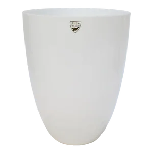Snöljus Snowlight White Art Glass Vase by Ingegerd Råman for Orrefors