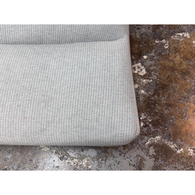 Dove Gray Verellen Sawyer Condo Channel Tufted Sofa For Sale - Image 8 of 12