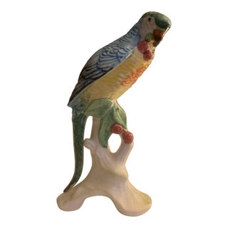 1990s Chelsea House Porcelain Parrot For Sale