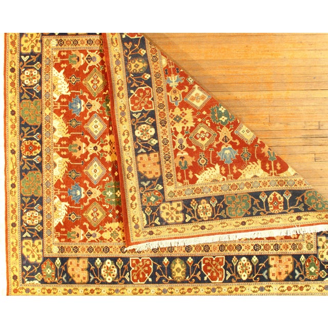 Modern Pasargad NY Pak Modern Farahan Hand Knotted Rug - 8′1" × 9′2″ For Sale - Image 3 of 4