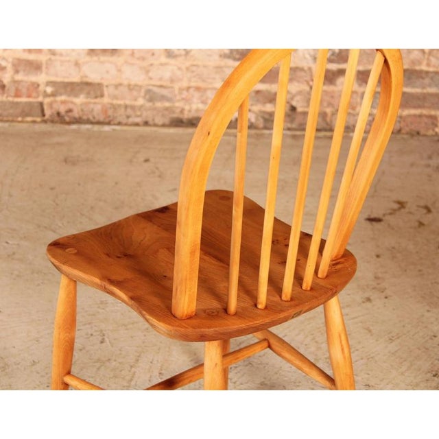Mid-Century Modern Elm and Beech Chairs from Ercol, 1950s, Set of 2 For Sale - Image 9 of 11