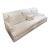 Ethan Allen White Sofa For Sale