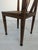 Art Nouveau Corner Oak Armchair with Raffia, 1920s For Sale - Image 14 of 15