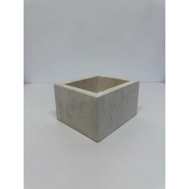 Stone Fratelli Mannelli Travertine Holster Box - 1970s For Sale - Image 7 of 10