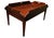 Campaign Mahogany and Brass Butlers Coffee Table by Kennedy Furniture for Harrods For Sale - Image 6 of 12