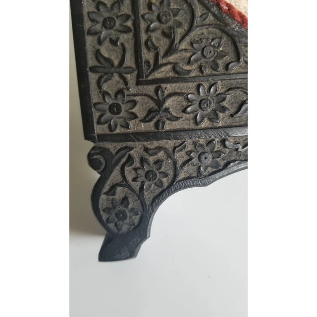 1910s Indian Maharaja Portrait Oil Painting, Framed For Sale - Image 4 of 6