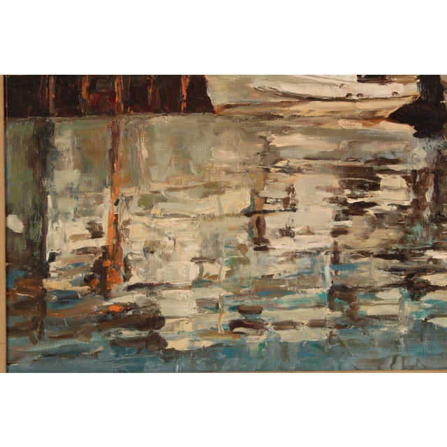 Painting of the Newport Beach Cannery by Victor Czerkas (1914-2003) For Sale - Image 4 of 12