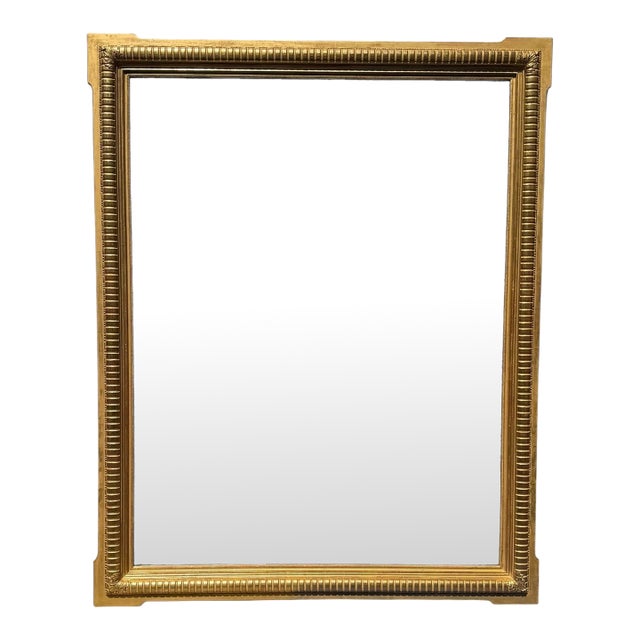 Huge 90” Regency Style Jerry Solomon Giltwood Full Length Mirror For Sale