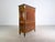 Louis XVI Chest of Drawers with Secretary in Mahogany and Brass For Sale - Image 11 of 16