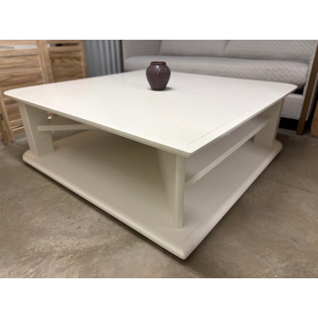 Wood Cannello 50” Cocktail Table For Sale - Image 7 of 9