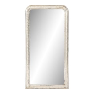 French Silver Gilt Louis Philippe Mirror, Late 19th C. For Sale
