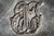 Late 19th Century Lovely English Antique Victorian Sterling Silver Cigarette Trinket Jewelry Desk Box Coat of Arms For Sale - Image 5 of 15