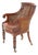 Regency Revival Desk Chair in Mahogany, 1920s For Sale