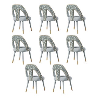 Caron Dining Chairs by Ottiu, Set of 8 For Sale