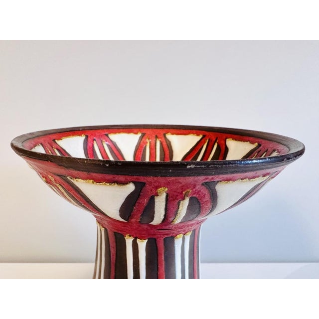 Studio Ceramic Vase by Heidi Kippenberg, Germany, 1980s For Sale - Image 3 of 16