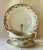 1920s English Bone China Gravy Boat and Round Chop Plate - 3pcs For Sale - Image 10 of 17