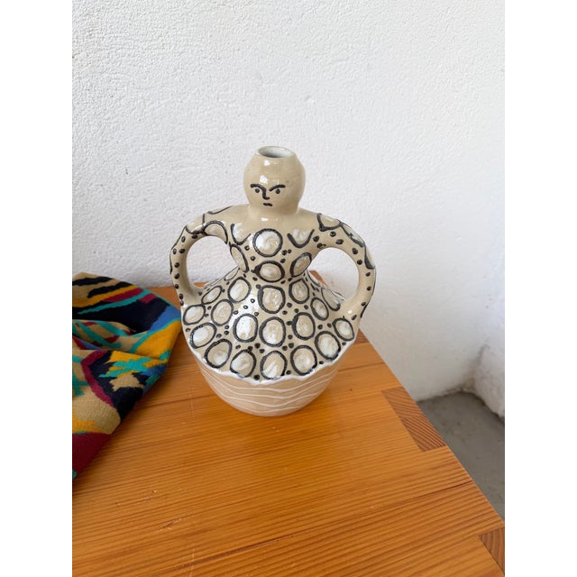 Vintage Vase in Ceramic, 1960s For Sale - Image 3 of 18