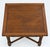 Wood Antique English Jacobean Revival Oak Draw Leaf Mahjong Game Table, C. 1920s For Sale - Image 7 of 8