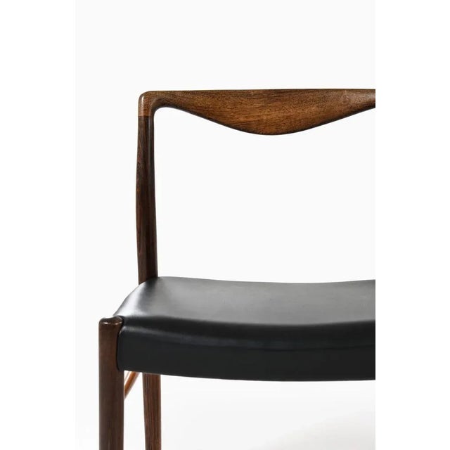 Dining Chairs attributed to Kai Lyngfeldt-Larsen for Søren Willadsen Møbelfabrik, 1960s, Set of 6 For Sale - Image 9 of 11