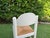 Vintage Hank Loewenstein Padova Italian Rush Seat Dining Chair in White Lacquer For Sale - Image 11 of 11