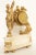 Louis XVI Style Figural Gilt-Bronze and Marble Mantel Clock For Sale - Image 9 of 13