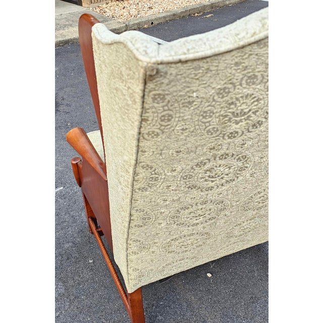 Vintage Stickley "Connecticut Valley" Wingback Chair For Sale In Washington DC - Image 6 of 12