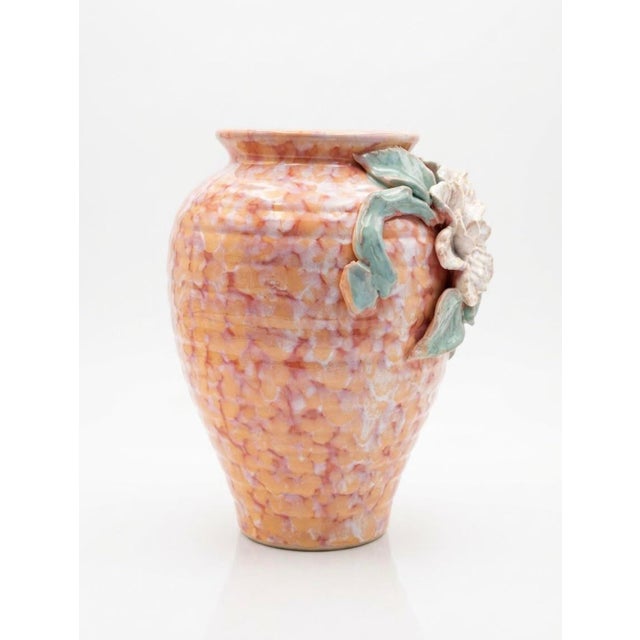 Elevate your space with this breathtaking vintage ceramic vase from the historic pottery village of Bát Tràng, Vietnam....