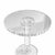 Sleek and sophisticated, this acrylic side table features a clean, minimalist silhouette with a sculptural pedestal base...