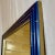 Vintage Palm Beach Regency Blue Faux Bamboo Wall Mirror - Newly Painted For Sale In Mobile - Image 6 of 12