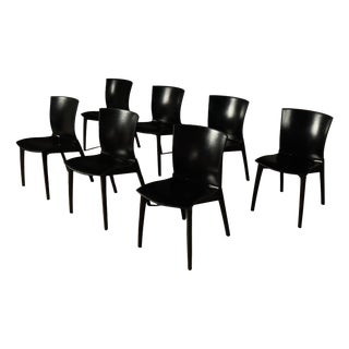 Cos Chairs by Josep Lluscà for Cassina, Italy, 1994, Set of 7 For Sale