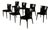 Cos Chairs by Josep Lluscà for Cassina, Italy, 1994, Set of 7 For Sale
