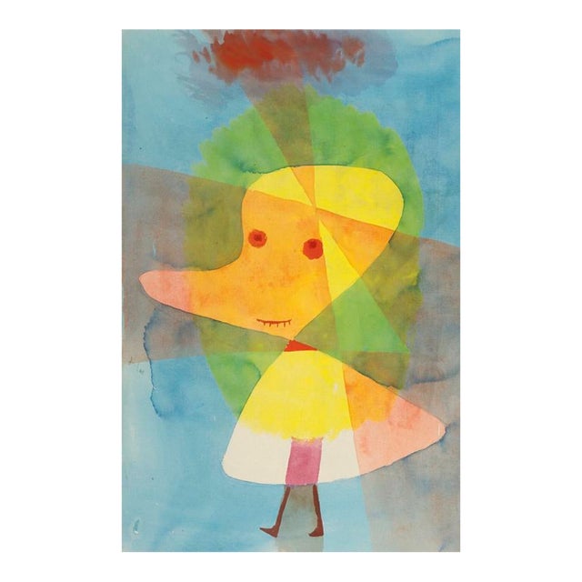 Paul Klee 'Small Garden Ghost' Archival Pigment Print Unfamed Reproduction For Sale