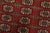 Textile Bokhara Rug 4’1” X 6’5” Red Wool Tribal Hand-Knotted Oriental Carpet For Sale - Image 7 of 12