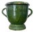 French Green Glazed Castelnaudary Pot For Sale