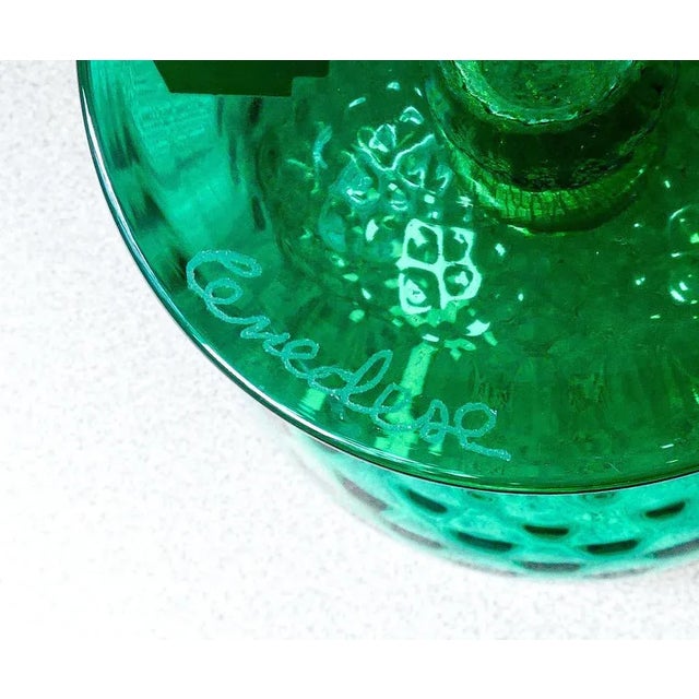 1940s Cenedese Blown Glass Cup For Sale - Image 5 of 6