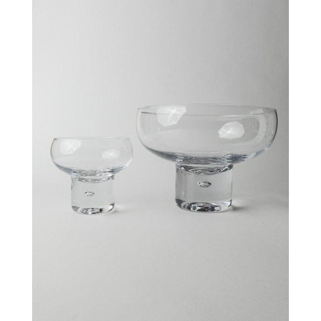 Pippi Drinking Glasses and Bowl by Vicke Lindstrand for Kosta Boda, 1960s, Set of 6 For Sale - Image 5 of 13