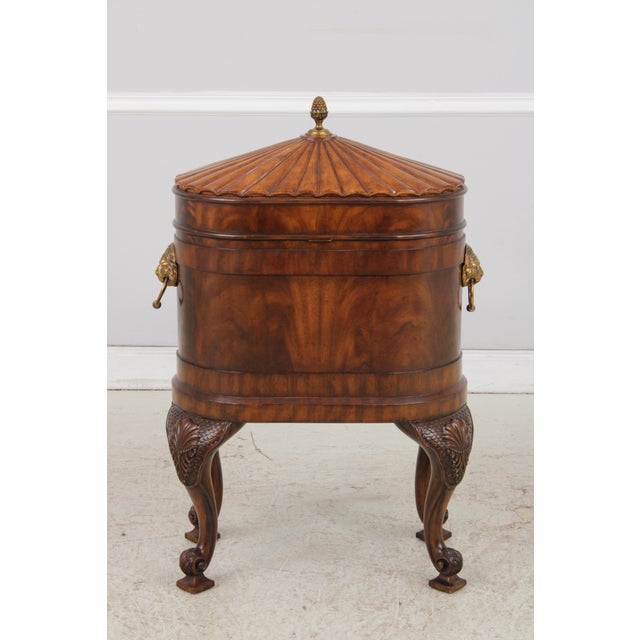 Age: Approx: 20 Years Old Details: Regency Style Fine Carved Details High Quality Construction Large Impressive Cabinet...