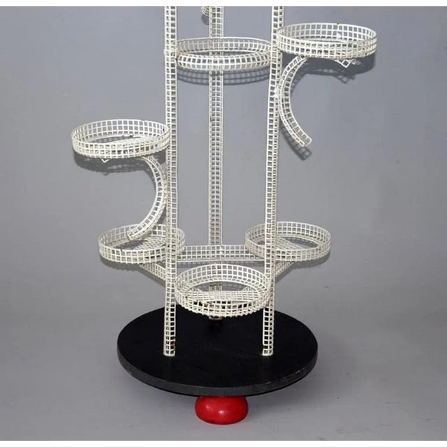 Antique Art Nouveau Austrian Flower Stand by Josef Hoffmann for Wiener Werkstätte, 1910s For Sale - Image 6 of 7