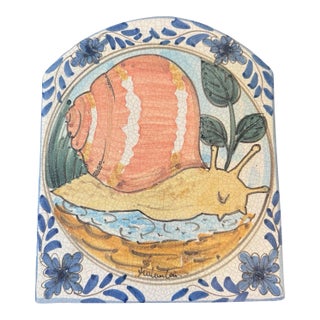 1970s Italian Wall Plaque For Sale