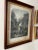 Victorian 19th Century Gilt Walnut Frame & With C. 1872 Etching For Sale - Image 3 of 5