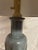 Mid 20th Century Art Nouveau Green Glass Table Lamp For Sale - Image 10 of 12