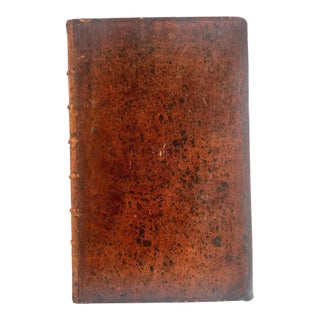 17th Century Leather Bound Book: Index Villaris by John Adams, 2nd Edition For Sale